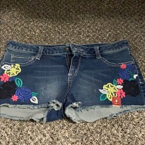Jean shorts